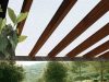 Árnyékoló háló kerítésre pergolára, 70%-os takarás SUN-NET (3x4 méter) fehér